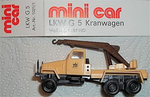 Carro gru camion tb mini - g,