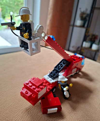 Lego camion dei pompieri carro - pompieri,